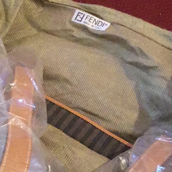 Fendi vintage brand new tote  SO RARE - Picture 8 of 9